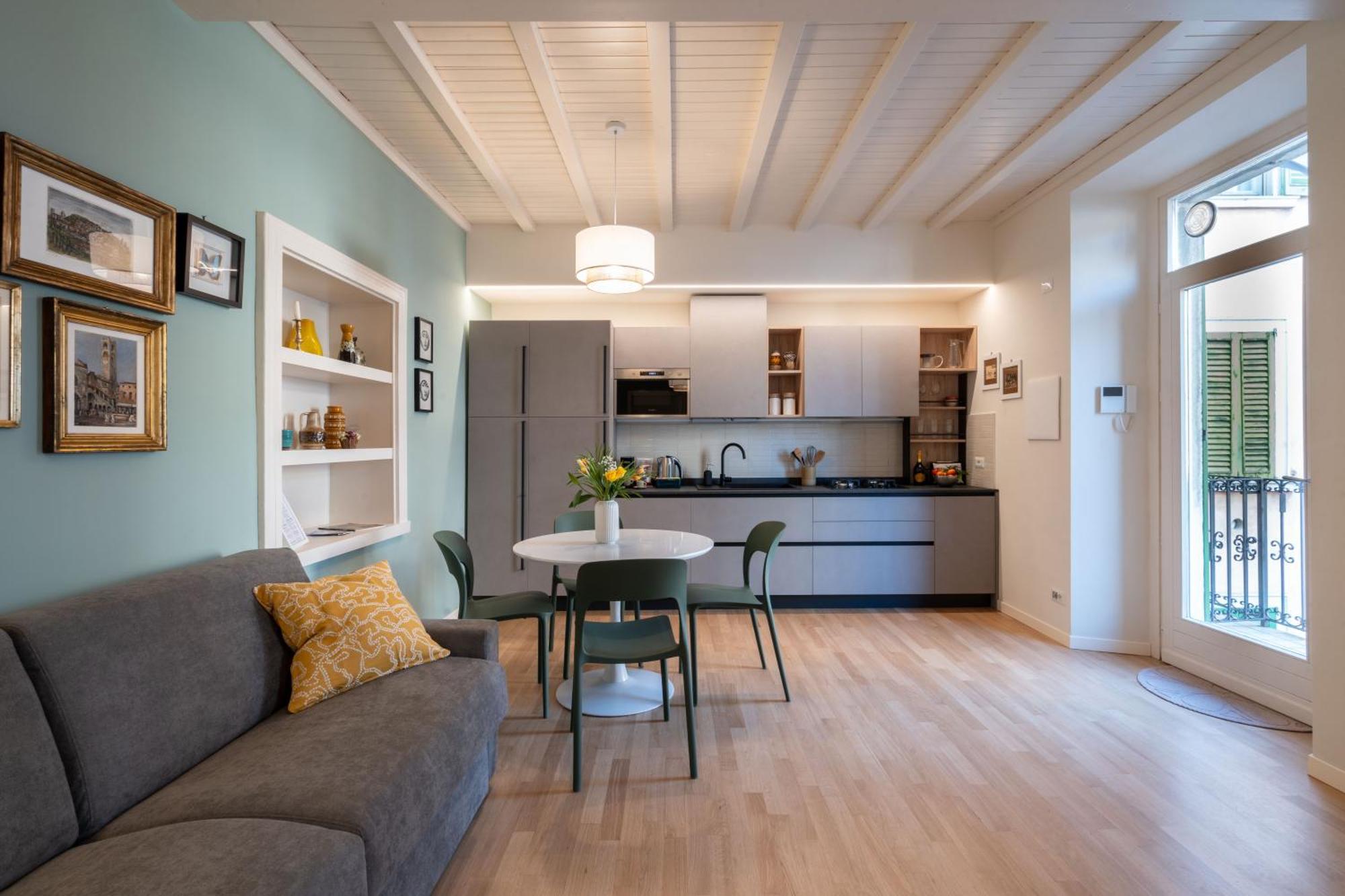 La Farfalla Blu - Boutique Apartment Bergamo Eksteriør billede